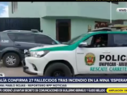 EXPLOSIÓN AL INTERIOR DE LA MINA ESPERANZA 1 (AREQUIPA) CAUSÓ LA MUERTE DE 27 PERSONAS