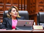 COMISIÓN DE ÉTICA VERÁ INFORME FINAL DE CONGRESISTA DIGNA CALLE POR DESPACHAR DESDE EL EXTRANJERO