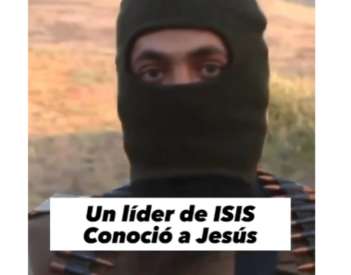 EXLIDER DEL GRUPO TERRORISTA ISIS CONOCE A JESUCRISTO EN LA PRISIÓN