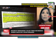 RECIBIERON DINERO HASTA 5 VECES MAURICIO FERNANDINI Y PILAR TIJERO