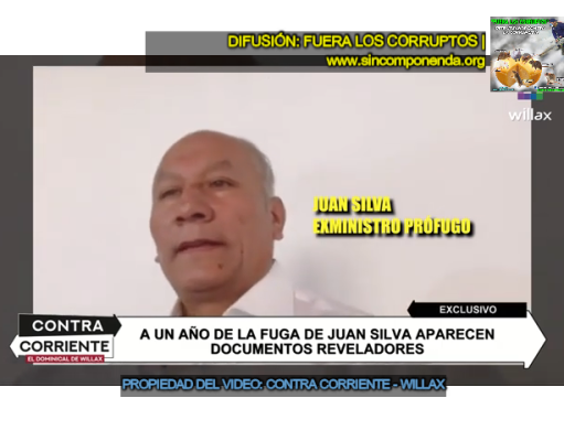 PRÓFUGO SILVA FUE AYUDADO A FUGAR POR EXMINISTRO DIMITRI SENMACHE