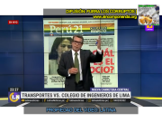 NO HAY TRANSPARENCIA EN EL PROYECTO DE LA NUEVA CARRETERA CENTRAL. LA CORRUPCIÓN CAMPEA POR DOQUIER