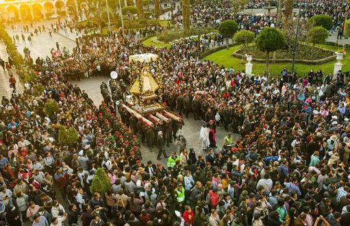 VIRGEN DE CHAPI VISITA AREQUIPA Y A SUS FIELES DEVOTOS