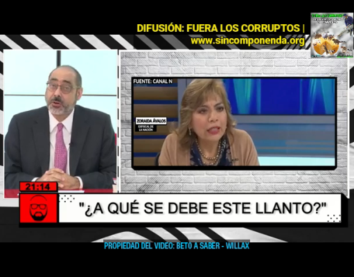 LOS FISCALES LLORONES DEL MINISTERIO PÚBLICO, ZORAIDA ÁVALOS Y RAFAEL VELA