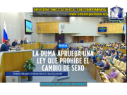 RUSIA PROTEGE A LOS NIÑOS DEL CAMBIO DE SEXO Y LO PROHIBE EN TODO EL PAÍS