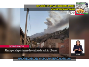 EL DÍA DE AYER SE ACTIVÓ EL VOLCÁN UBINAS EN MOQUEGUA EN ZONA AGRARIA