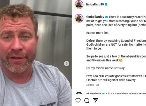 LA PELÍCULA «SOUND OF FREEDOM» ESTÁ BASADA EN HECHOS REALES VIGENTES QUE UN EXAGENTE DE LA CIA DESCUBRIÓ, INVESTIGÓ Y DENUNCIÓ