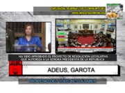 NO ES CONVENIENTE QUE VIAJE SEÑORA PRESIDENTE DINA BOLUARTE