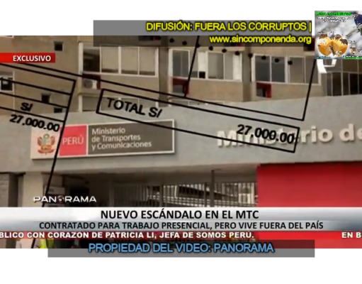LA CORRUPCIÓN INSTALADA EN EL MINISTERIO DE TRANSPORTE EVIDENCIA QUE NO HAY INTERÉS NI EFICACIA POR ACABAR CON LOS CORRUPTOS
