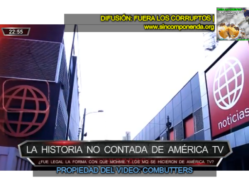 LA LÍNEA DEL MEDIO DE PRENSA DE CANAL 4 ANTES EN MANOS DE MONTESINOS, DESPUÉS EN MANOS DE TOLEDO