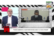 JOSÉ DOMINGO PÉREZ ENMASCARADO COMO UN ASALTANTE CON COVID