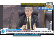 CONGRESISTA QUE HA SIDO POLICÍA DA UNA OPINIÓN VÁLIDA QUE PONE EN TELA DE JUICIO AL MINISTRO DEL INTERIOR