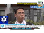 ORGANIZACIÓN CRIMINAL DE GUILLERMO BERMEJO SE INSTALÓ DESDE EL 2021.