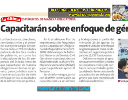 DINA BOLUARTE SE VENDIÓ A LA AGENDA 2030