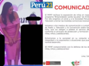 INICIAN ACCIONES LEGALES CONTRA AMÉRICA TV POR MOSTRAR MENORES DE EDAD EN ROPAS INTERIORES
