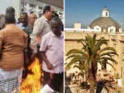 ATAQUE CRISTIANOFÓBICO CONTRA LAS COLUMNAS DE LA IGLESIA EN LA INDIA Y EN ISRAEL
