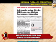 DESDE TODO ÁNGULO SE VE LA MALDICIÓN DE LOS CAVIARES PARA EL PERÚ: SÓLO PIENSAN EN IDEOLOGÍAS Y DINERO.