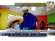 UNA DE LAS TANTAS MENTIRAS DEL LAGARTO, LAS TABLETS NO SIRVIERON PARA NADA