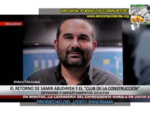 EL CLUB DE LA CONSTRUCCIÓN Y SAMIR ABUYADEH, EL ENLACE DE CASTILLO, EN ARREGLOS Y OCULTAMIENTO DE PROPIEDAD