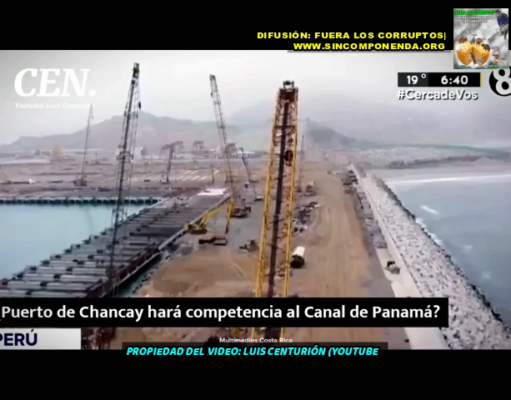 BRASIL SE ACERCA A PERÚ POR EL INTERÉS QUE TIENE TODA SUDAMÉRICA POR EL PUERTO DE CHANCAY