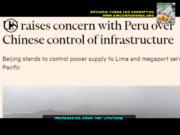 BIDEN ASUSTADO: EE. UU. ADVIERTE A PERÚ SOBRE LA INFLUENCIA DE GRANDES CAPITALES CHINOS