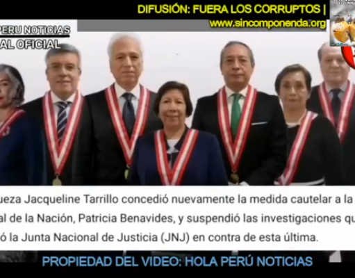 SE COMPROBÓ QUE GORRITI ESTUVO DETRÁS DE LA JNJ PARA SOMETER A MEDIDA DISCIPLINARIA A LA FISCAL DE LA NACIÓN