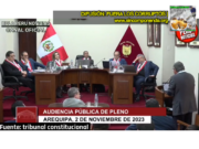 SE REALIZÓ LA AUDIENCIA EN DEFENSA DEL MINISTERIO PÚBLICO Y EN CONTRA DE LA JNJ