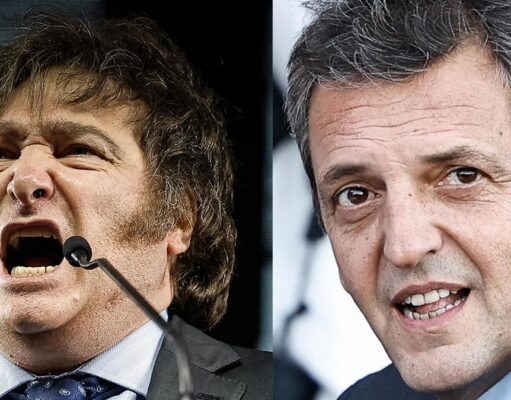 ELECCIONES PRESIDENCIALES 2023 EN ARGENTINA: LOS ARGENTINOS SALEN A VOTAR POR MASSA O POR MILEI