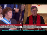 FUE UNA CELEBRACIÓN INTERRELIGIOSA DONDE LE IMPACTÓ A MILEI LO DICHO POR EL OBISPO ARGENTINO