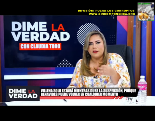 CLAUDIA TORO SEÑALA LA ASOCIACIÓN PARA DELINQUIR DE LA FISCAL MARITA BARRETO Y COMPAÑÍA