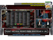 LA JNJ SE MANDÓ CON TODO PESE A LA ADVERTENCIA QUE SE LE HICIERA POR TRANSGREDIR LAS NORMAS CONSTITUCIONALES
