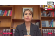 LA FISCAL PATRICIA BENAVIDES DIO UN MENSAJE MANTENIENDO SU FIRMEZA DE DENUNCIAR EL COMPLOT CONSUMADO