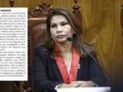 FISCAL DIO SU TESTIMONIO INDIGNADO POR LAS MENTIRAS VERTIDAS CONTRA LA FISCAL DE LA NACIÓN