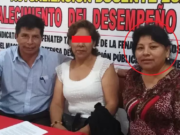 FAVORES A ALLEGADOS DE PEDRO CASTILLO EN EL MINEM La profesora Mery Coaila junto al expresidente Pedro Castillo.