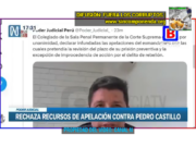 TODOS LOS RECURSOS DE APELACIÓN DE CASTILLO RECHAZADOS COMO DEBE SER