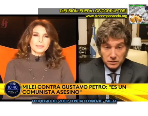 MILEI SE MANDÓ CON TODO CONTRA PETRO DE COLOMBIA