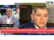 ADEMÁS DE SUS VINCULACIONES CON ORGANIZACIONES INDESEABLES EL GENERAL ANGULO ERA UN INÚTIL Y POR ESO FUE ECHADO