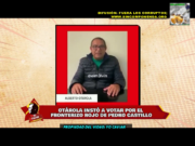 OTÁROLA APOYÓ A PEDRO CASTILLO, SABIENDO DEL IDEARIO COMUNISTA Y SE OLVIDÓ DE LA DEMOCRACIA