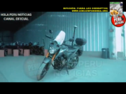 PORKY PRESENTÓ PRIMERA FLOTA DE MOTOS PARA LA POLICÍA