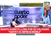 MARITA BARRETO LLORA POR HARVEY COLCHADO Y DEFIENDE LO INDEFENDIBLE