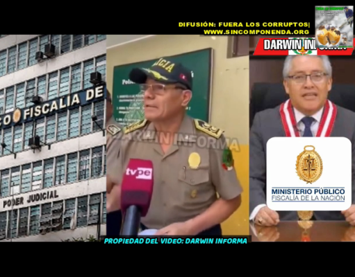 ENOJADÍSIMA LA POLICÍA CONTRA EL MINISTERIO PÚBLICO