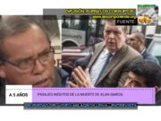 CONTARON LOS ÚLTIMOS MOMENTOS DE ALAN GARCÍA EN SU VIVIENDA