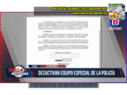 NO SE TRATA DE VENGANZA DE NADA, SE TRATA DE ORDENAR UNA INSTITUCIÓN POLICIAL