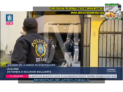 ASÍ FUE EL OPERATIVO POLICIAL PARA LA DETENCIÓN DEL HERMANO DE LA PRESIDENTE DEL PERÚ, NICANOR BOLUARTE