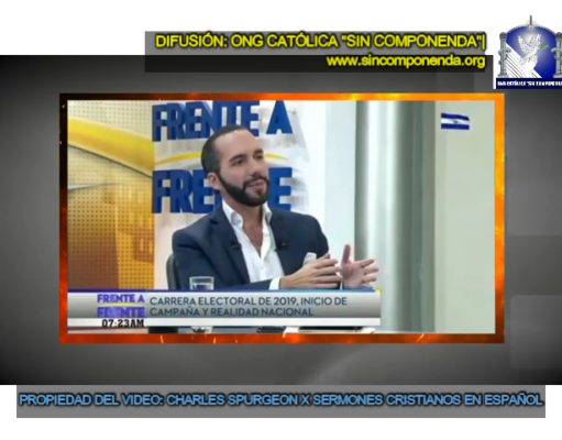 BUKELE, UN PRESIDENTE QUE CREE EN JESUCRISTO Y NO LE DA VERGÜENZA DECIRLO