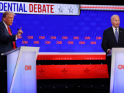 UN DEBATE LLENO DE PULLAS QUE MOSTRÓ A UN BIDEN DESGASTADO Y A UN TRUMP EMPODERADO