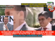 JOSÉ DOMINGO PÉREZ TERMINÓ TRAUMADO CON EL INTERROGATORIO QUE QUISO HACER A VILLANUEVA Y SALIÓ CON LOS OJOS DESORBITADOS