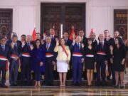 DINA JURAMENTA A 4 NUEVOS MINISTROS