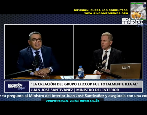 QUIEREN SACAR AL MINISTRO DEL INTERIOR PORQUE VIENE PISANDO CALLOS