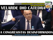 JULIO VELARDE DIO CÁTEDRA A CONGRESISTAS ROJOS QUE MOSTRARON UNA IGNORANCIA ESPANTOSA
